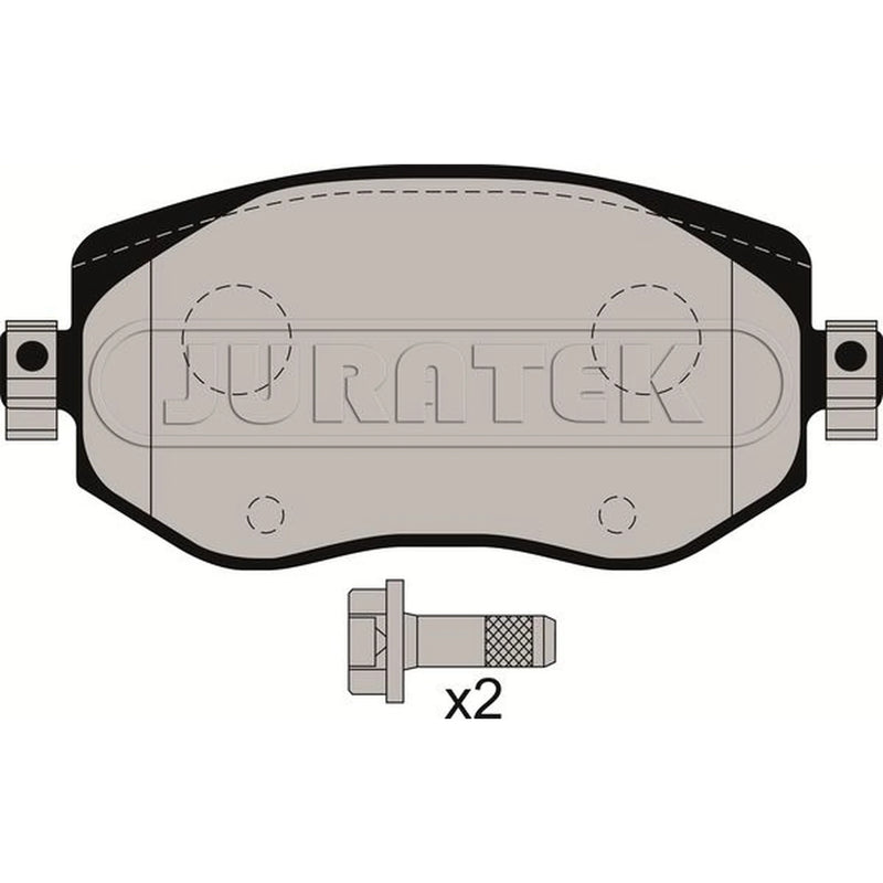 Juratek Front Brake Pad Set JCP8215