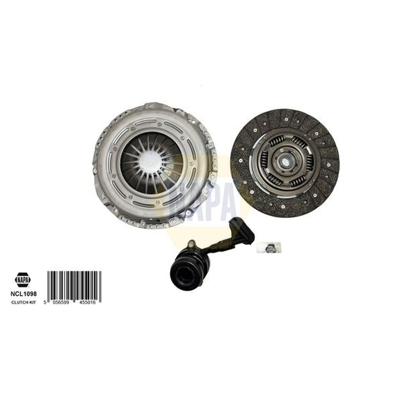 NAPA Clutch Kit Set 3pc NCL1098