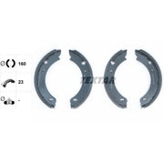 Textar Parking Brake Shoe Set 91048301