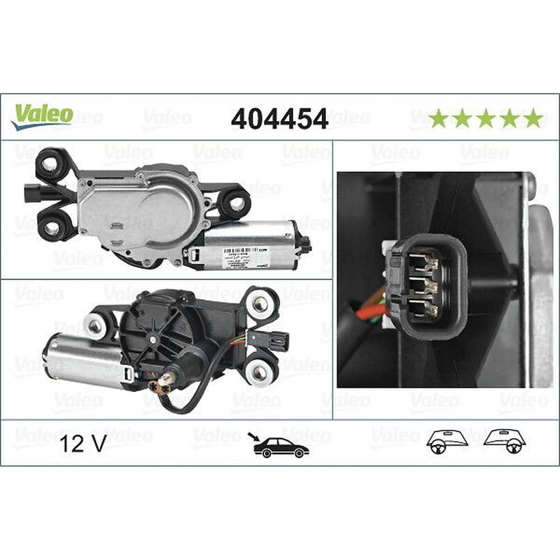 Valeo Front/Rear Wiper Motor Rear 404454