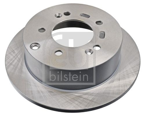 Febi 2 x Brake Disc Set Solid Rear