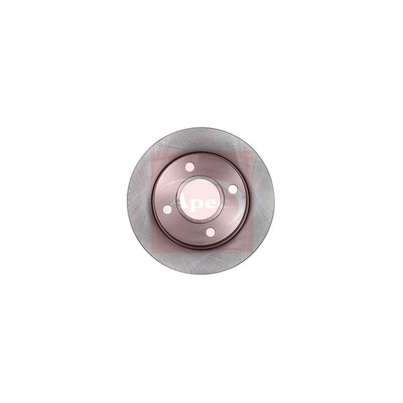 Apec 2 x Solid Front Brake Discs DSK253