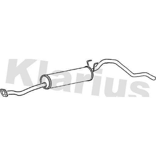 Klarius Box With Tail Pipe Rear TY665J