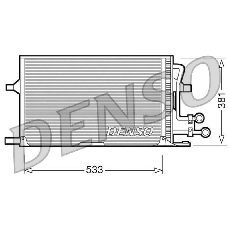 Denso Air Conditioning Condenser DCN10003