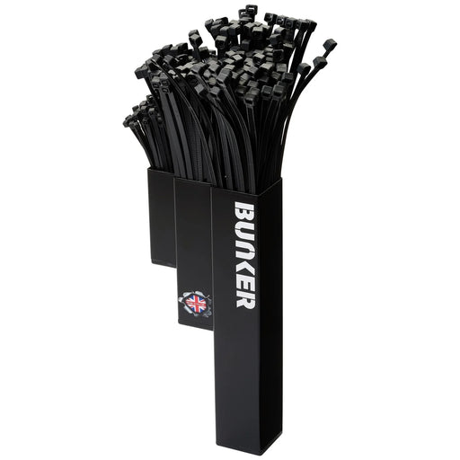 Bunker Magnetic Cable Tie Holder 300 Pieces with Neodymium Magnets