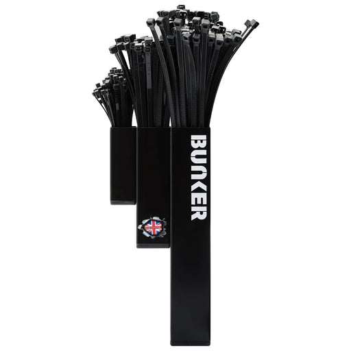 Bunker Magnetic Cable Tie Holder 300 Pieces with Neodymium Magnets