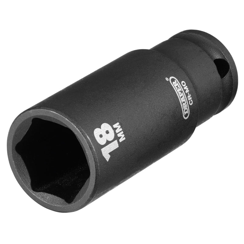 Draper HI-TORQ® 6 Point Deep Impact Socket, 3/8" & 1" Sq. Dr.