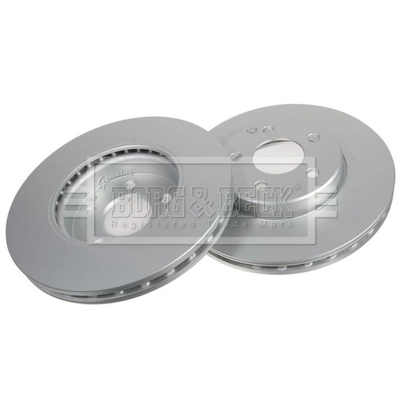 Borg & Beck 2 x Vented Front Brake Discs BBD4352