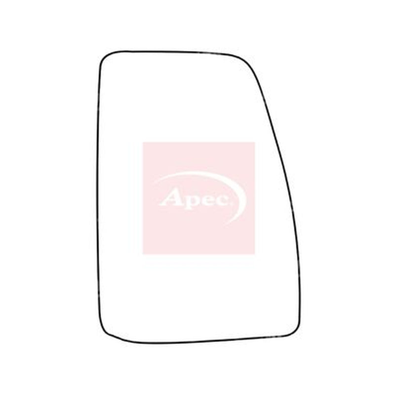 Apec Exterior Wing Mirror Glass Right AMS2032