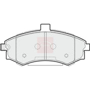 Apec Front Brake Pad Set PAD1388