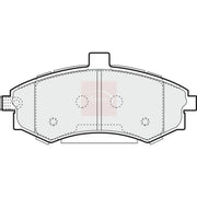Apec Front Brake Pad Set PAD1388