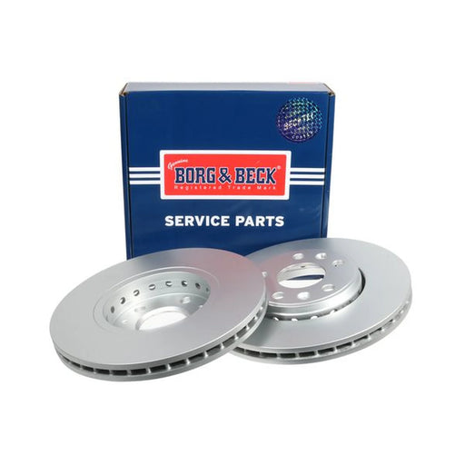 Borg & Beck 2 x Vented Front Brake Discs BBD4780