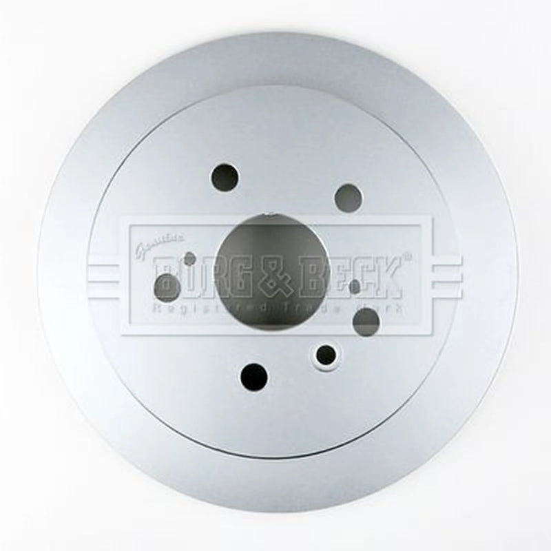 Borg & Beck 2 x Solid Rear Brake Discs BBD4720