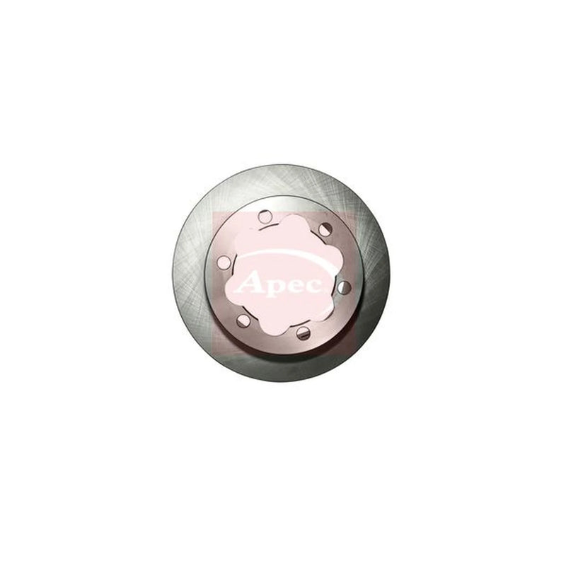 Apec 2 x Vented Rear Brake Discs DSK2044