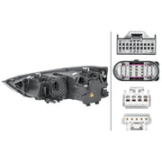 Hella Headlight Headlamp D3S (Gas Discharge Lamp) Right 1ZS 354 838-121