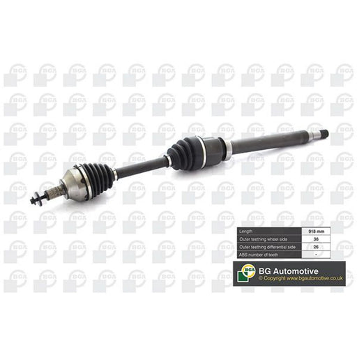 BGA CV Drive Shaft Driveshaft Front Right DS2332R