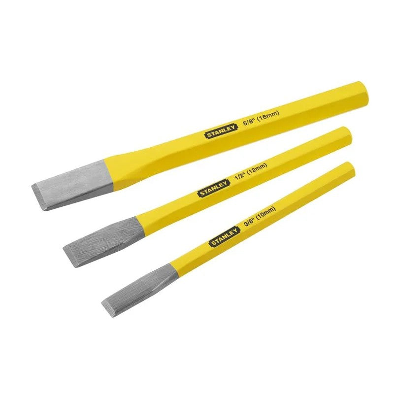 STANLEY® Hand Tools Cold Chisel Kit 3 Piece - 4-18-298