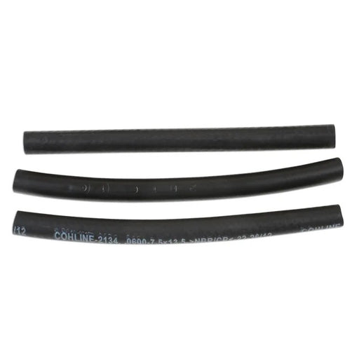 Connect Rubber Fuel Hose 7.5mm ID X 200mm 3pc - CPL