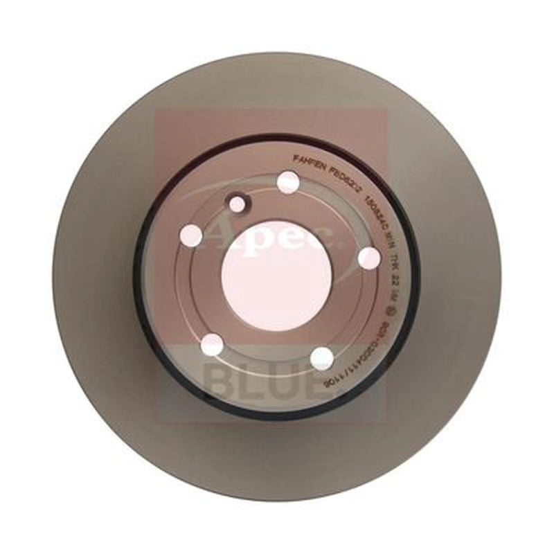 Apec 2 x Vented Front Brake Discs SDK6202