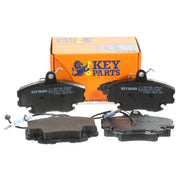 Key Parts 4 x Front Brake Pad Set KBP1386