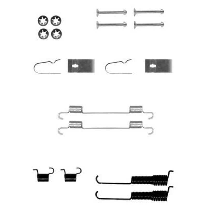 Textar Brake Shoe Accessory Kit Rear 97037100