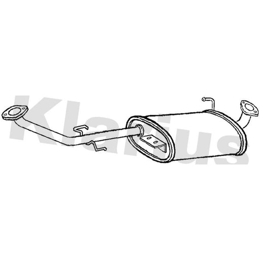 Klarius Box With Centre Pipe Centre IZ27J