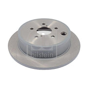 Febi 2 x Solid Rear Brake Discs 108410