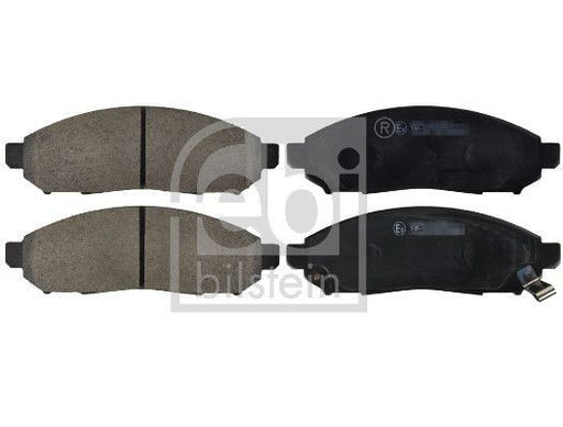 FEBI BILSTEIN Front + Rear Brake Pads Braking Service Set Fits Nissan Leaf febi bilstein - Town Parts