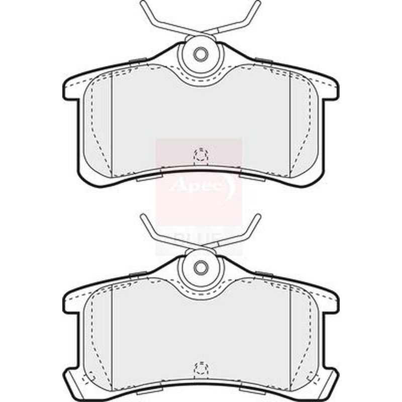 Apec Rear Brake Pad Set PD3139