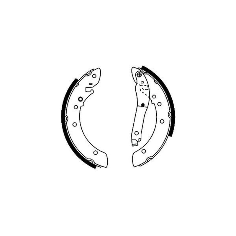 Mintex Brake Shoe Set Axle Kit MFR220