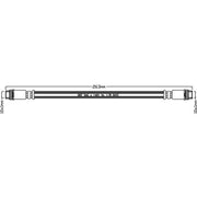 Juratek Brake Hydraulic Hose Line Rear Left JBH1007