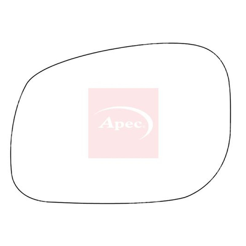 Apec Exterior Wing Mirror Glass Left AMS2693