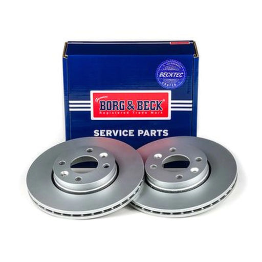 Borg & Beck 2 x Front Brake Discs BBD4434