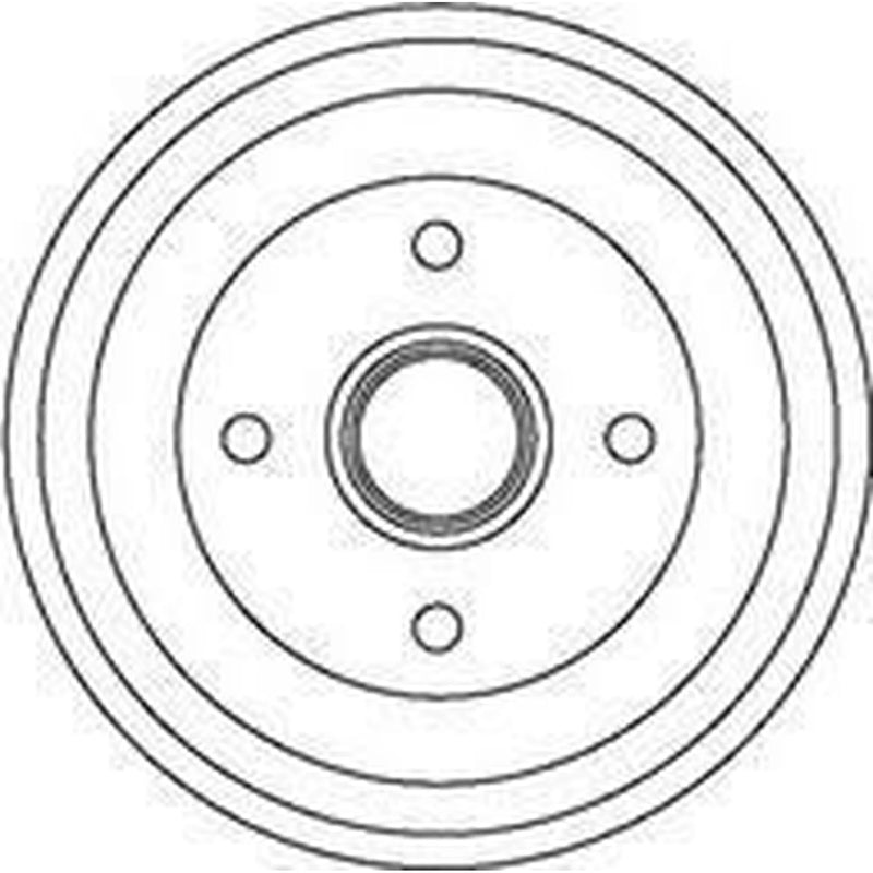 Abtex Brake Drum Assembly Rear BDM956