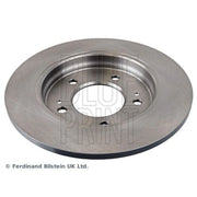 Blue Print 2 x Solid Rear Brake Discs ADG043229
