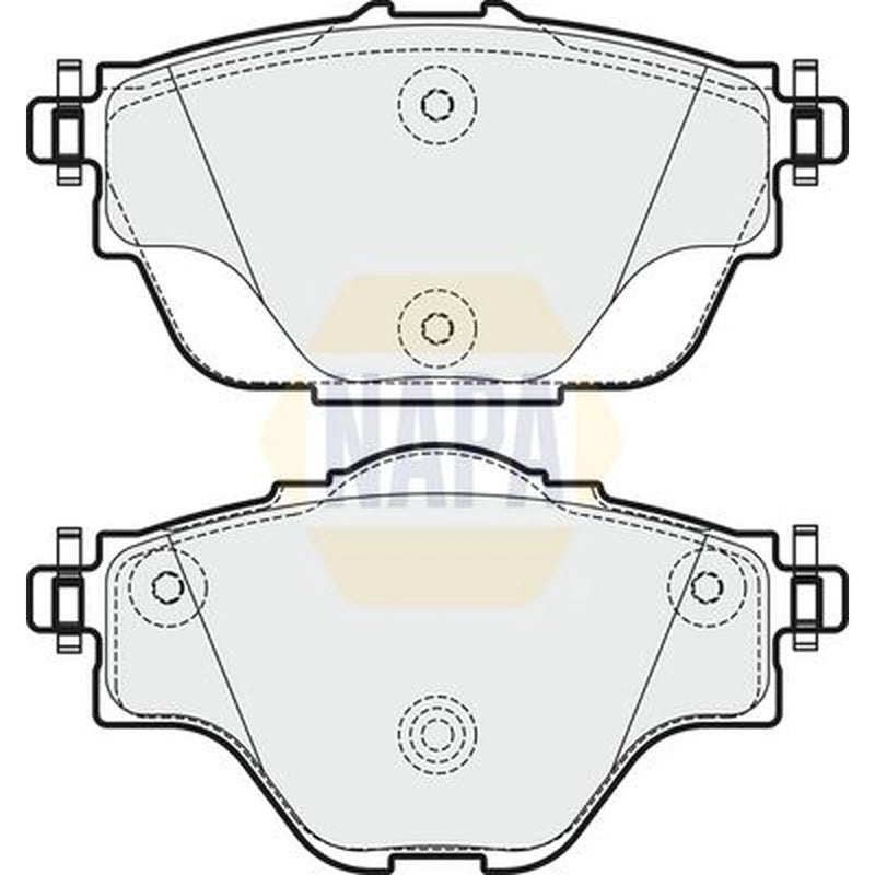 NAPA Rear Brake Pad Set NBP1156