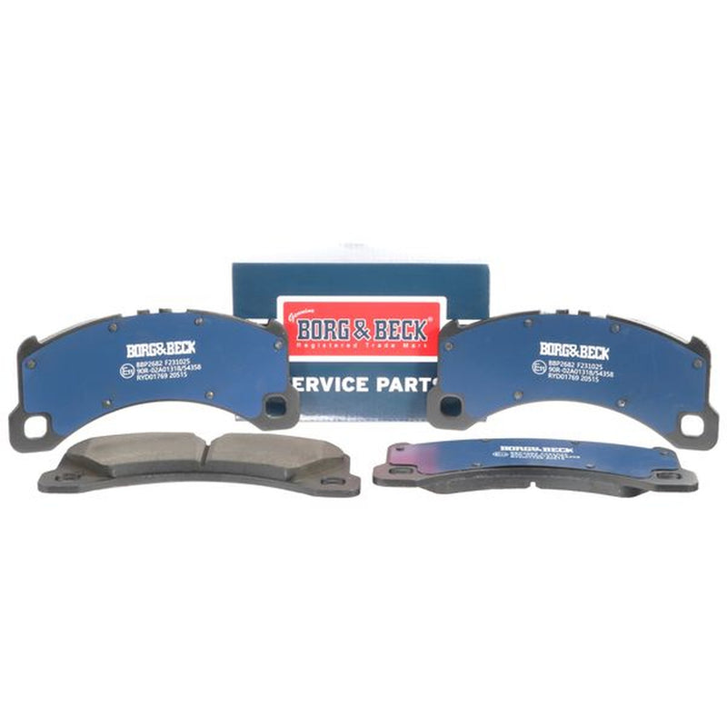 Borg & Beck 4 x Front Brake Pad Set BBP2682