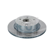Febi 2 x Internally Vented Rear Brake Discs 170752