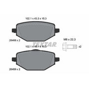 Textar Rear Brake Pad Set 2646801