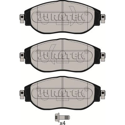 Juratek Front Brake Pad Set JCP8296