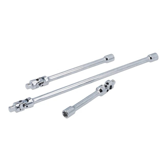 Laser Tools Universal Joint Extension Set Spring Loaded d 3pc 1-3