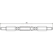 Apec Brake Hydraulic Hose Line Front HOS3490