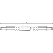 Apec Brake Hydraulic Hose Line Front HOS3490