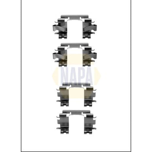 NAPA Brake Pad Accessory Fitting Kit Front NFK1349