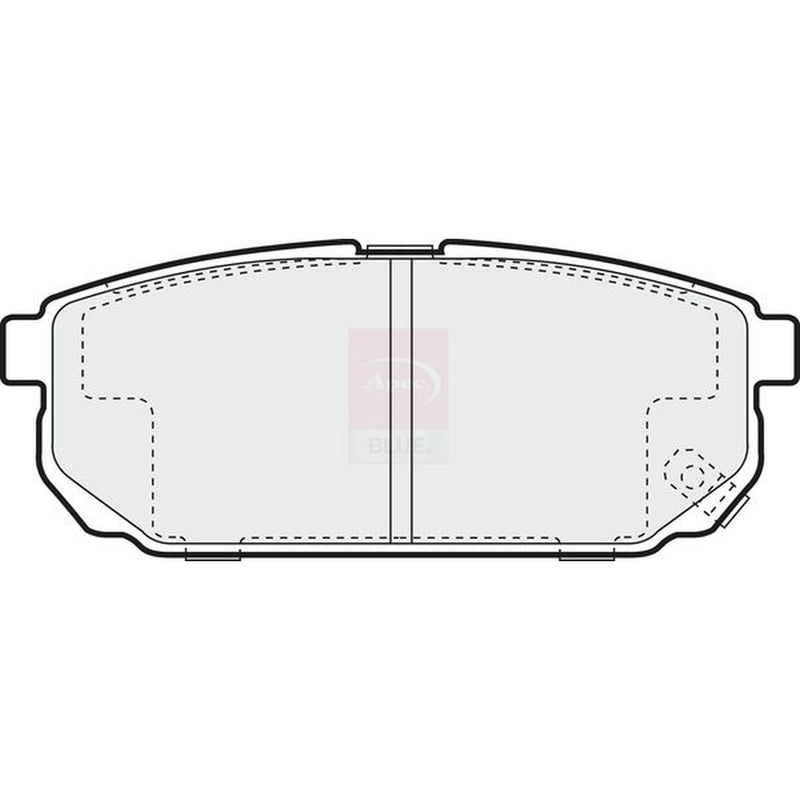 Apec Rear Brake Pad Set PD3597