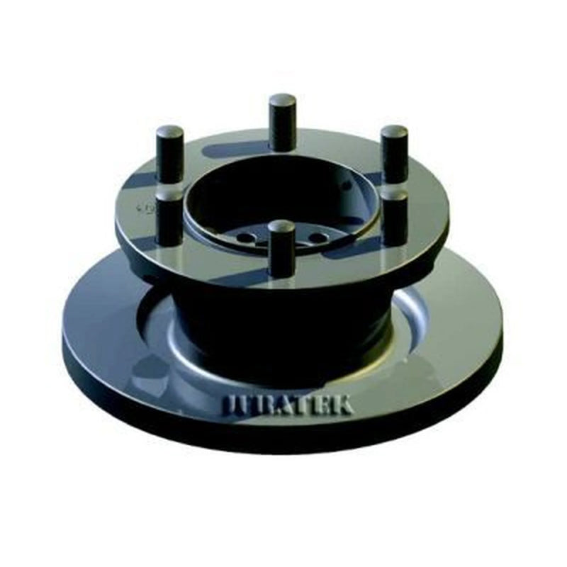 Juratek 2 x Solid Front Brake Discs FIV106