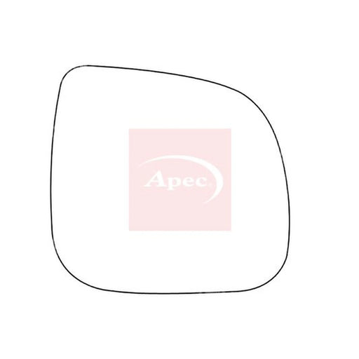 Apec Exterior Wing Mirror Glass Right AMS2002