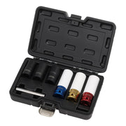 Draper Wheel Nut & Bolt Extractor Socket Set, 7 Piece 1/2" Drive
