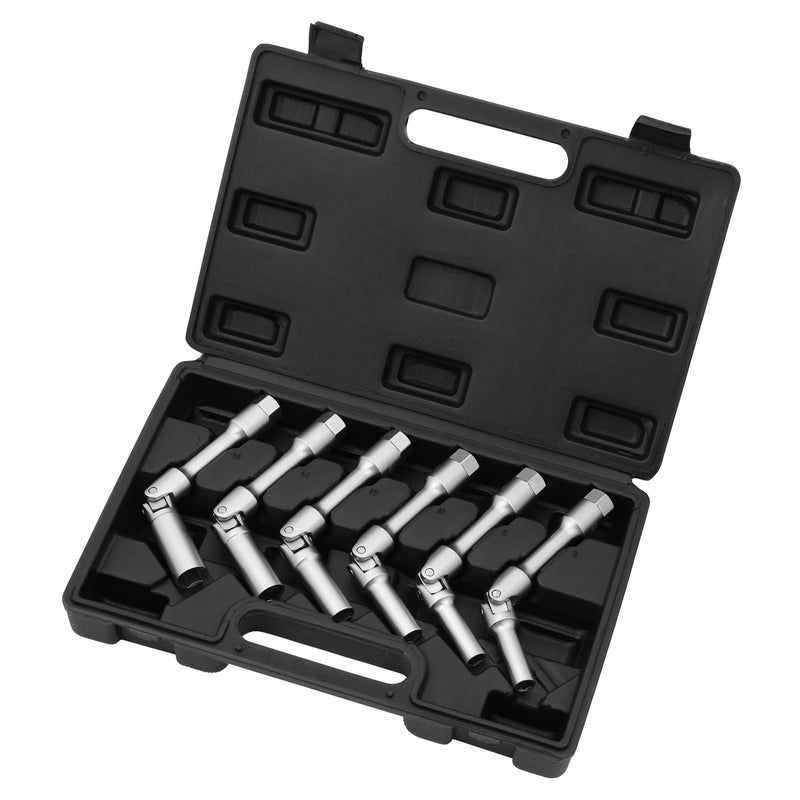 Draper Extra Long Glow Plug Socket Set 35mm 6 Piece