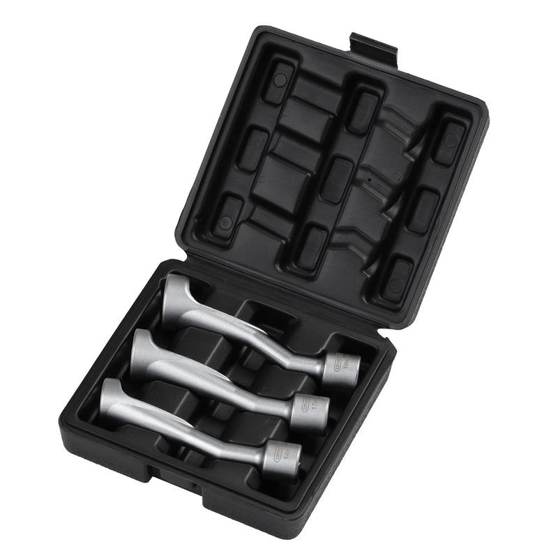 Draper Injection Line Socket Set 1/2" Sq. Dr. (3 Piece)